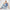 Nola model sitting on the floor wearing a blue tank top and a blue indigo Bubblegum Jeans on a white background