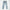 Light blue denim Bubblegum jeans with a super low rise, flare leg, featuring light wash fading on the thighs and a visible Bubblegum USA logo patch on the front right pocket, laid flat against a white background.