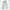 Light wash blue denim Bubblegum jeans laid flat against a plain white background.